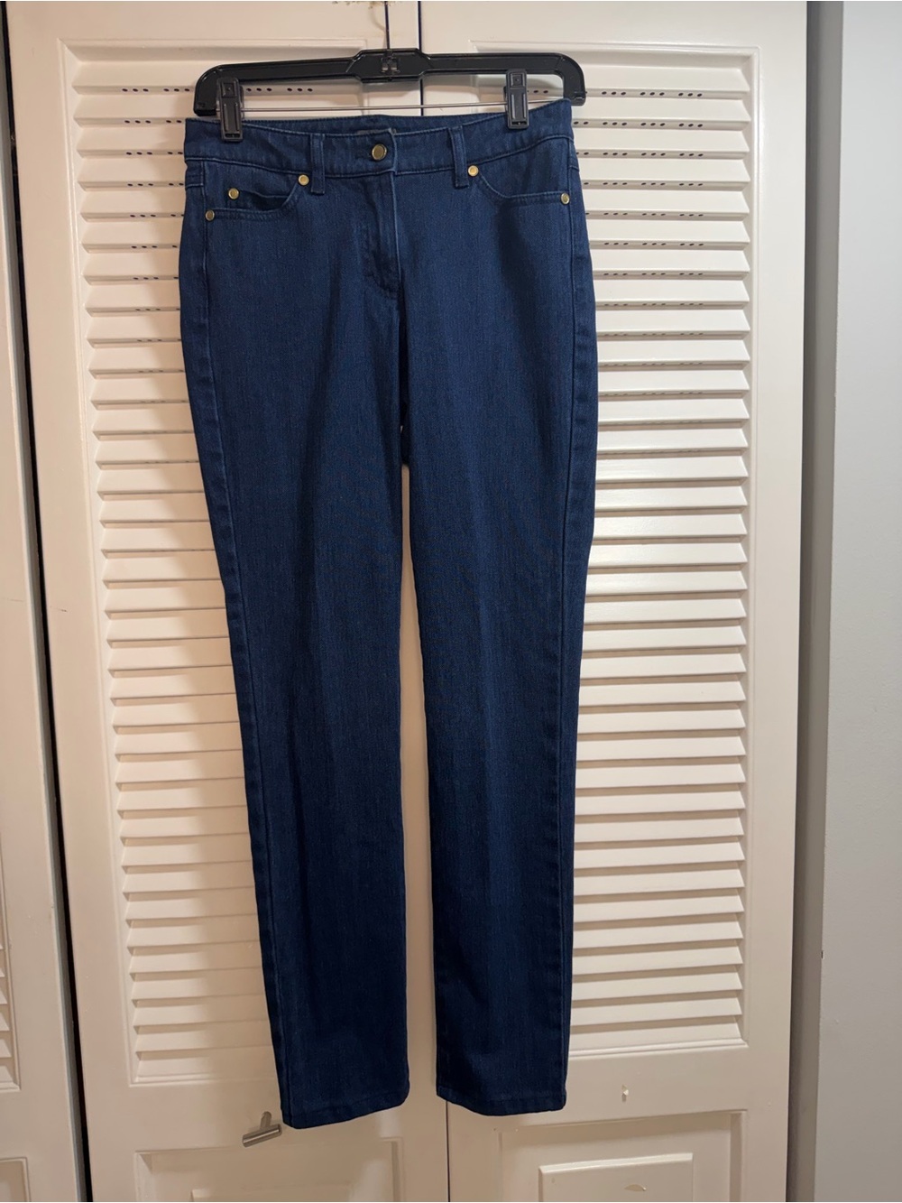 J. McLaughlin Dark Blue Straight Leg Jean Legging